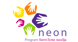 Logotip programa NEON – Varni brez nasilja